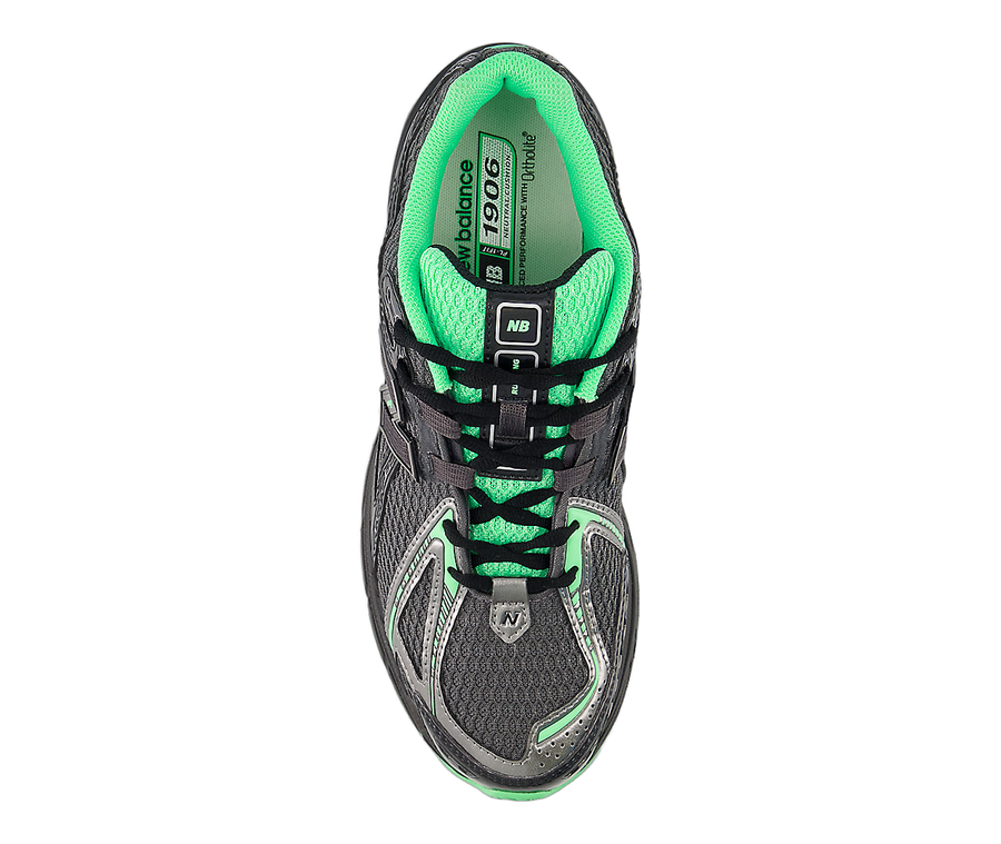 New Balance 1906R Dark Silver Metallic Lab Green