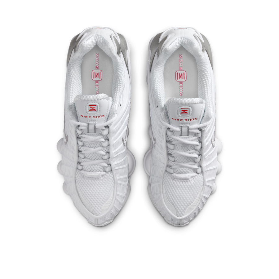 Nike Shox TL White Metallic Silver